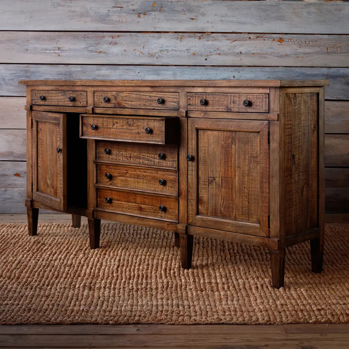 Walnut Finish Jefferson Sideboard