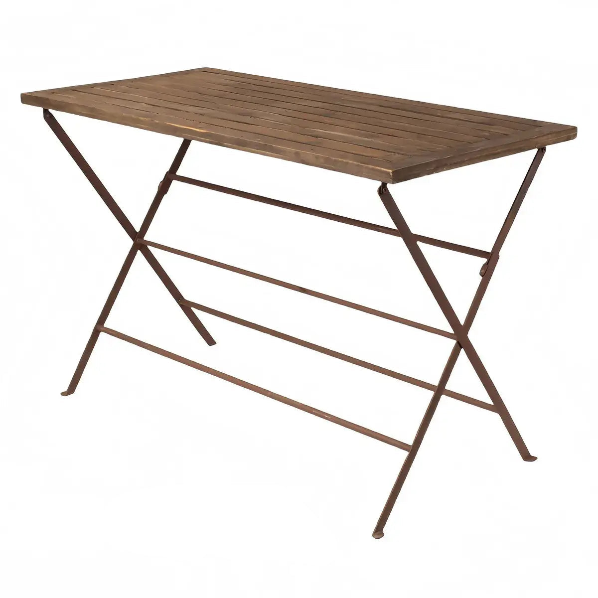 Sonoma Wood & Iron Winery Table