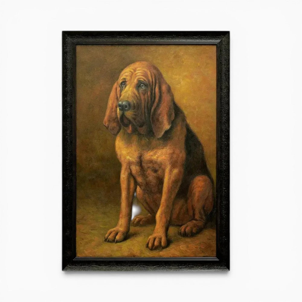 Blood Hound Portrait Remarque