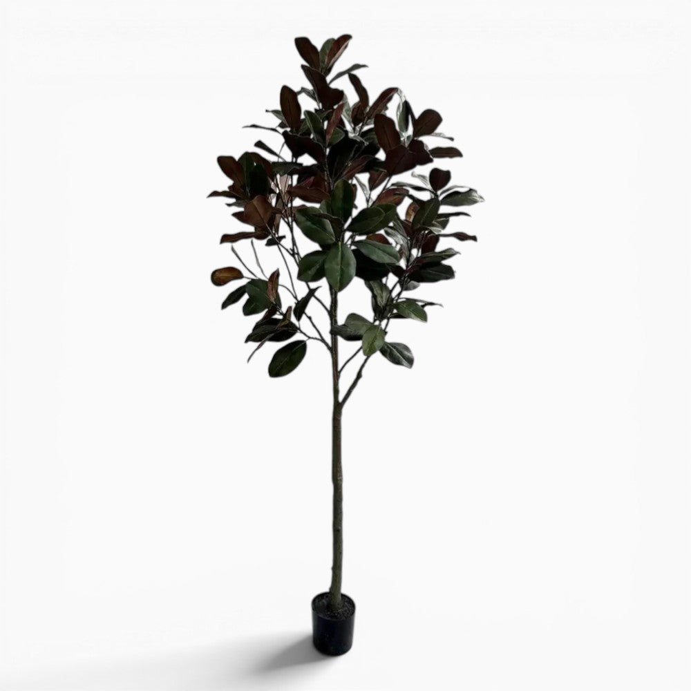 Potted Estate Magnolia Faux Tree