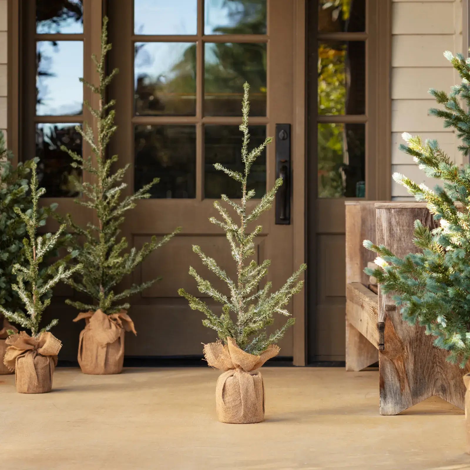 Iced Alpine Tree Set