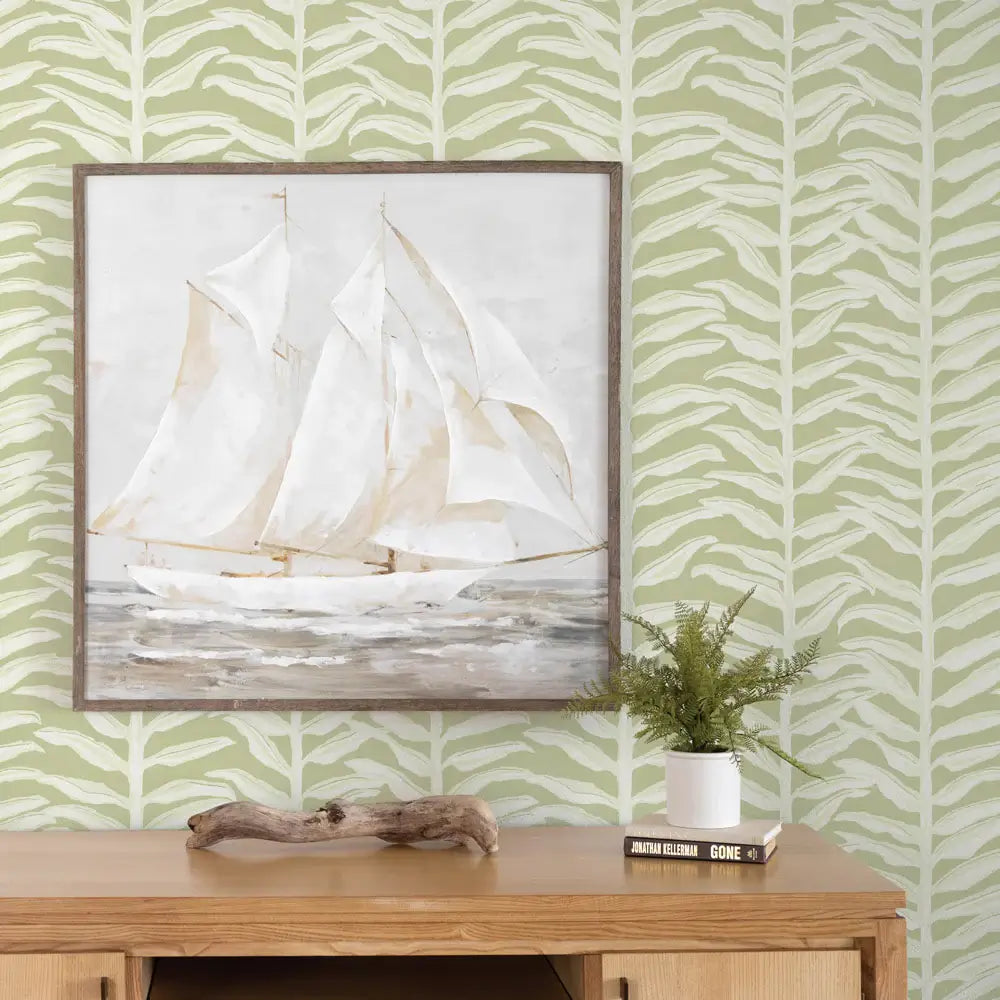 Painted Vine Peel & Stick Wallpaper