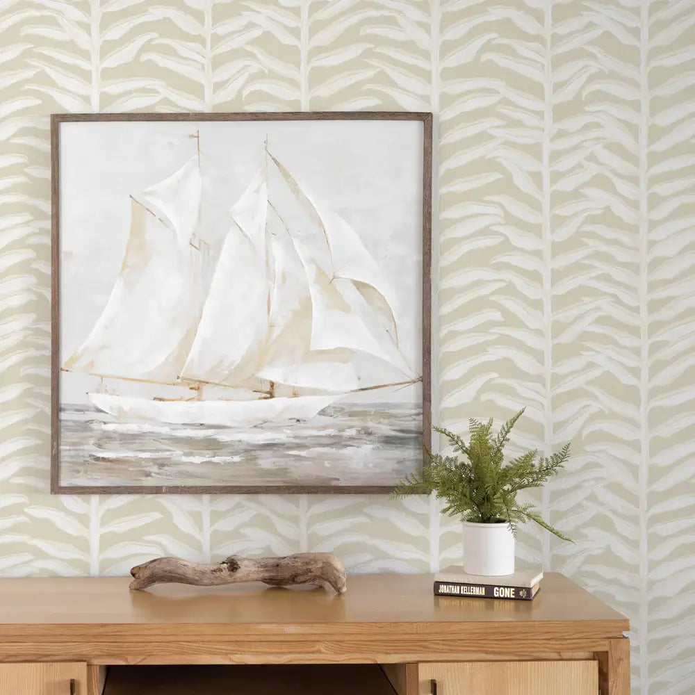 Painted Vine Peel & Stick Wallpaper