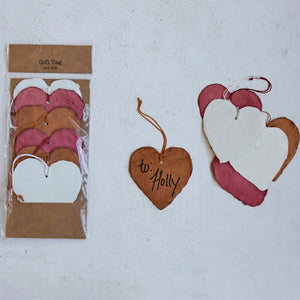 Paper Hearts Gift Tag Set