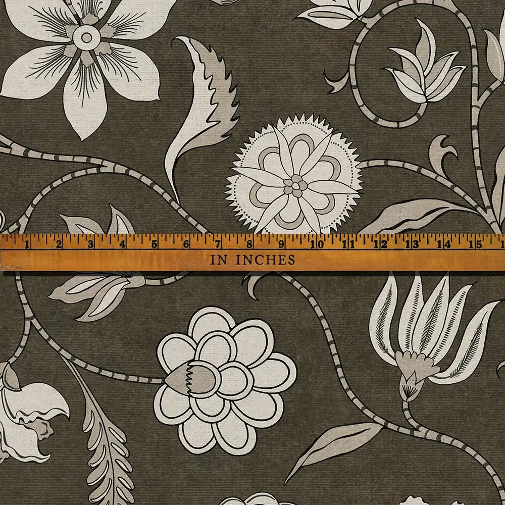 The Hanging Garden Brown Rolled Goods Vinyl Flooring