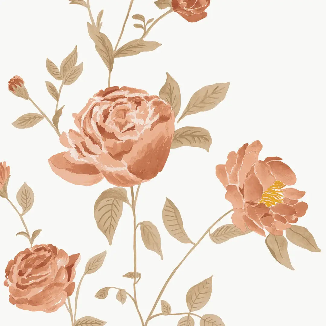 Rambling Rose Peel & Stick Wallpaper
