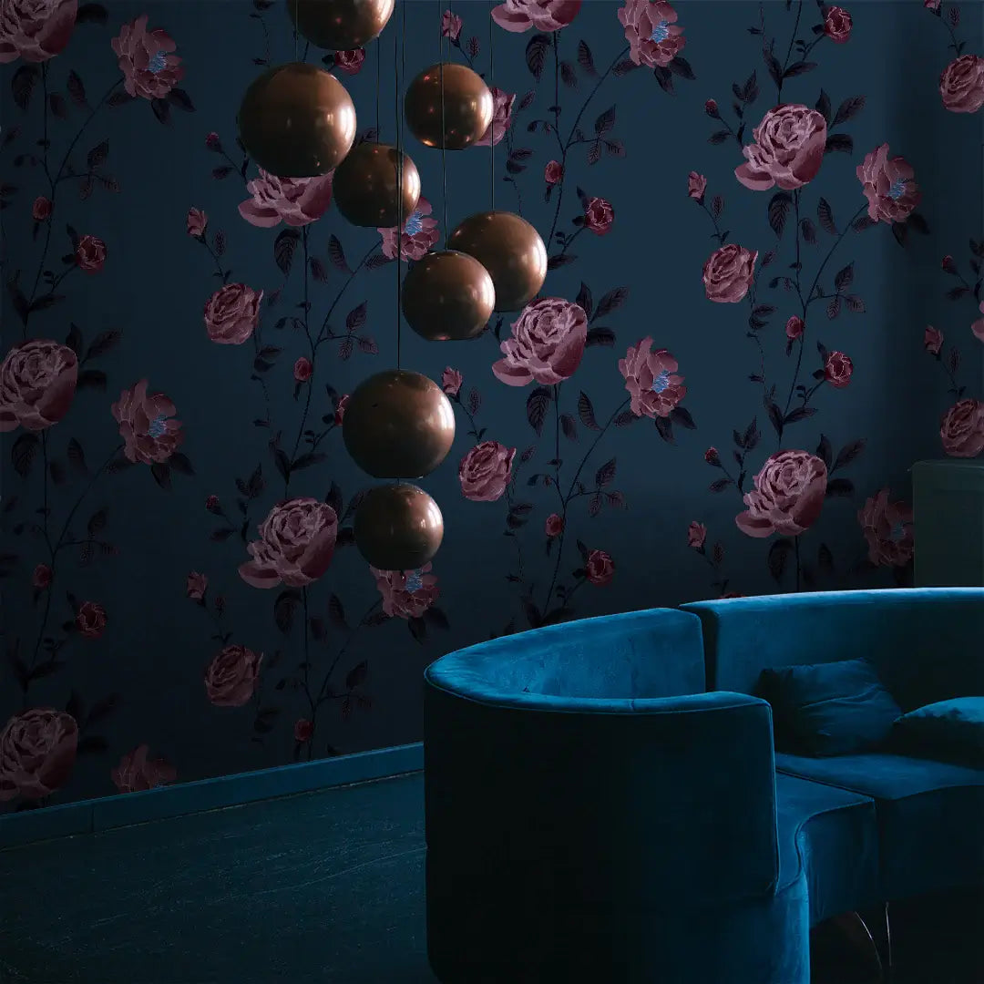 Rambling Rose Peel & Stick Wallpaper