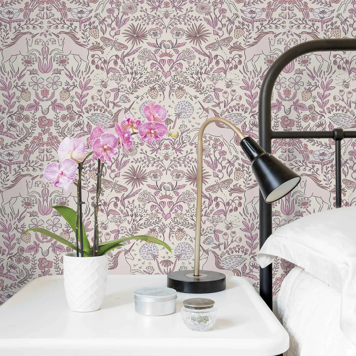 Unicorn Garden Peel & Stick Wallpaper