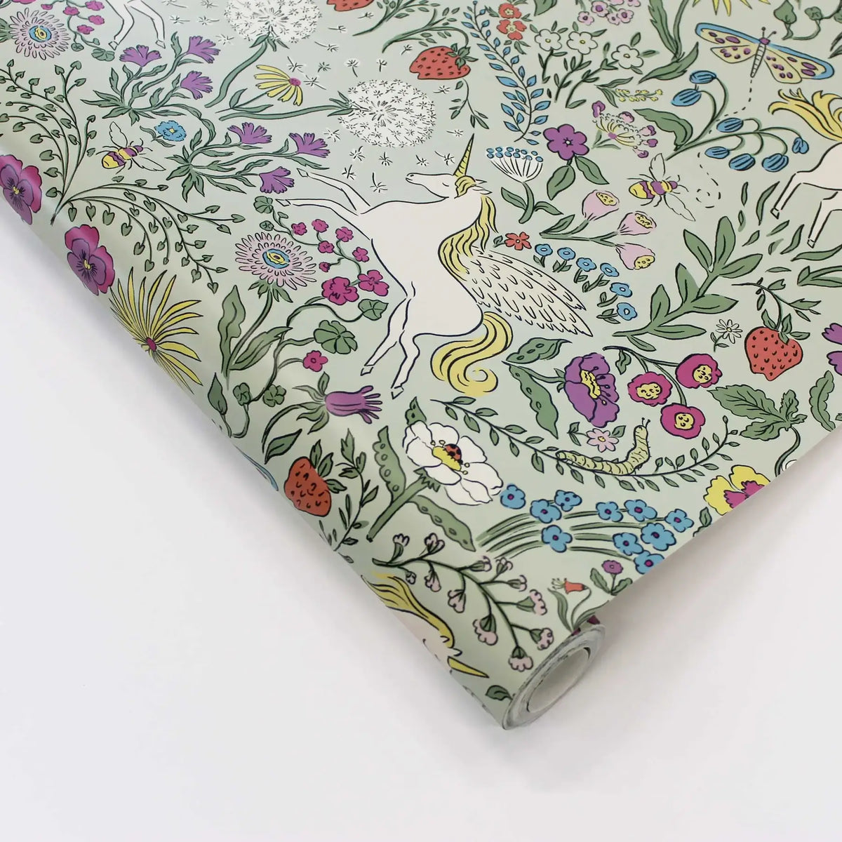 Unicorn Garden Peel & Stick Wallpaper