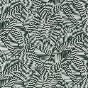 Schumacher Abstract Leaf Print Wallpaper