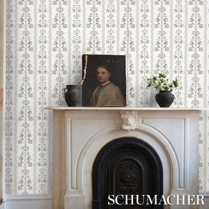 Schumacher Delft Waves Wallpaper