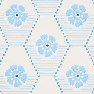 Schumacher Hive Bloom Print Wallpaper