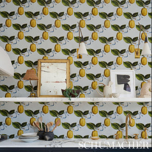 Schumacher Le Citron Wallpaper