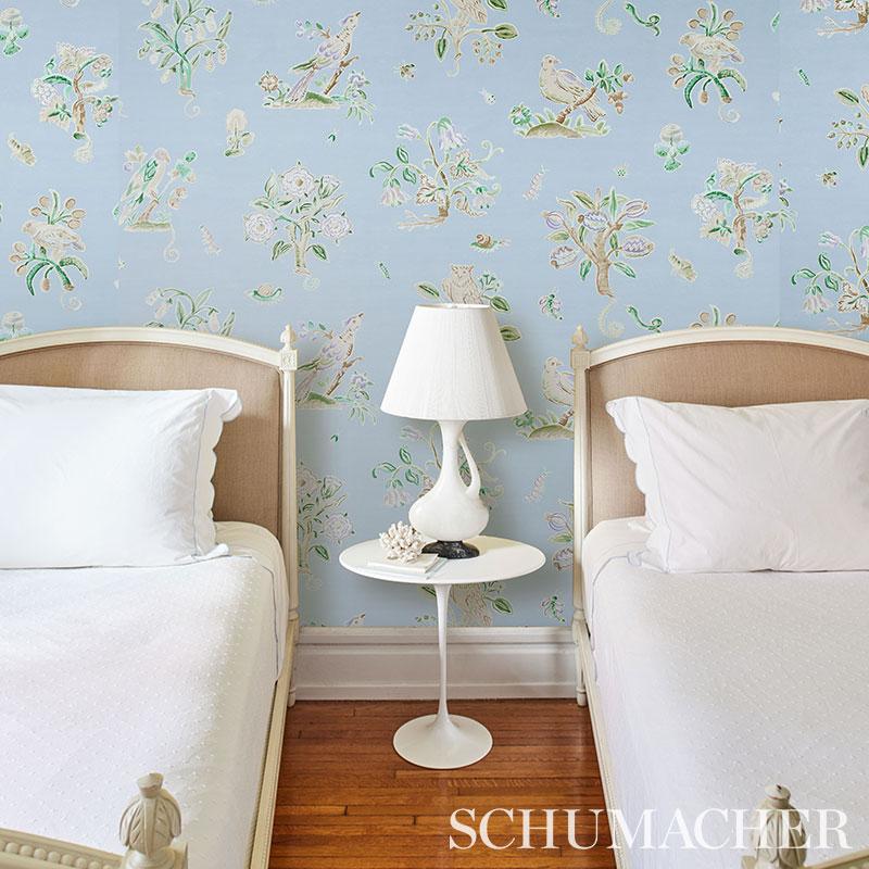 Schumacher Magical Menagerie Wallpaper | A Cottage in the City