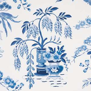 Schumacher Ming Vase Wallpaper