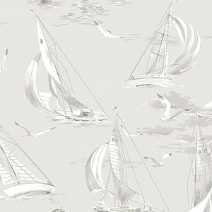 Schumacher Sailboats Wallpaper