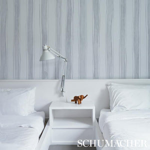 Schumacher Tracing Stripes Wallpaper