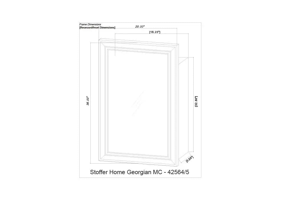 Georgian Medicine Cabinet