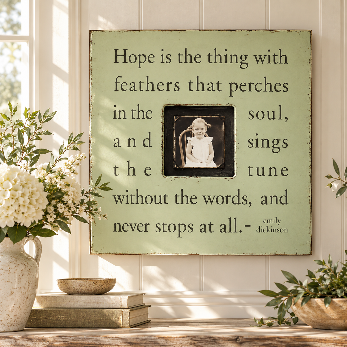 Sugarboo Designs Hope Is The Thing With Feathers Photobox