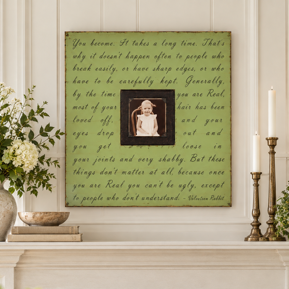 Sugarboo Designs You Become (Velveteen Rabbit) Photobox