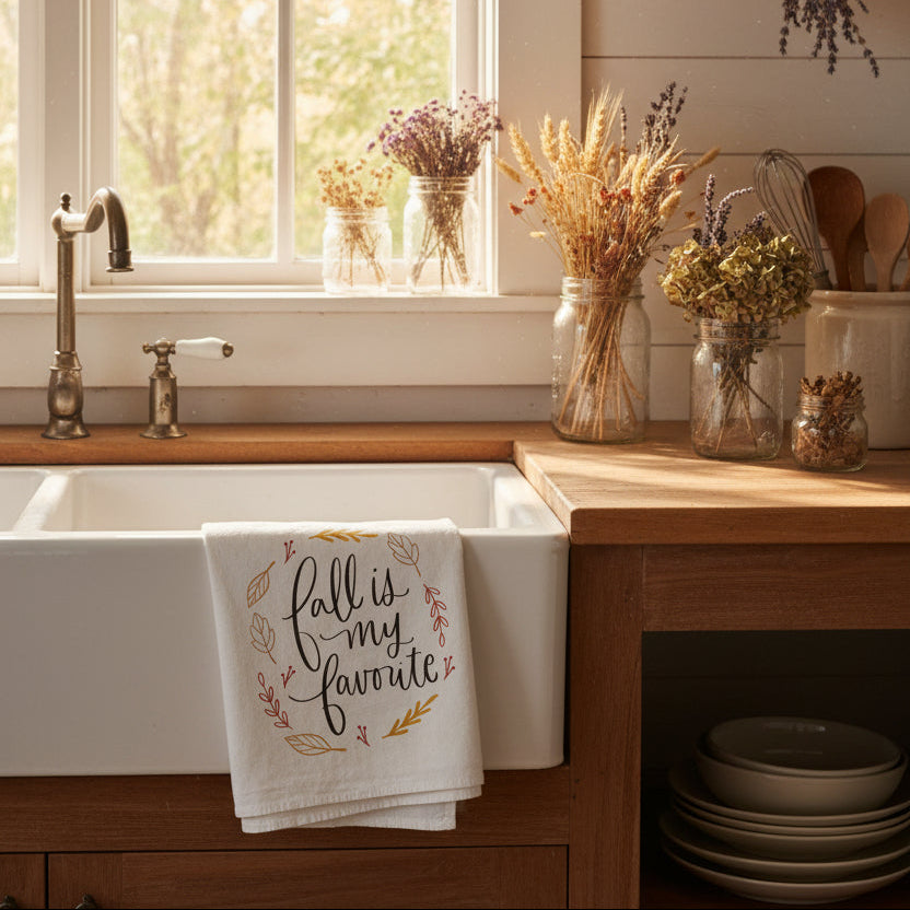 Fall Is My Favorite Dishtowel