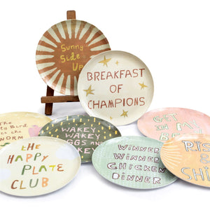 The Breakfast Club Melamine Plate Set