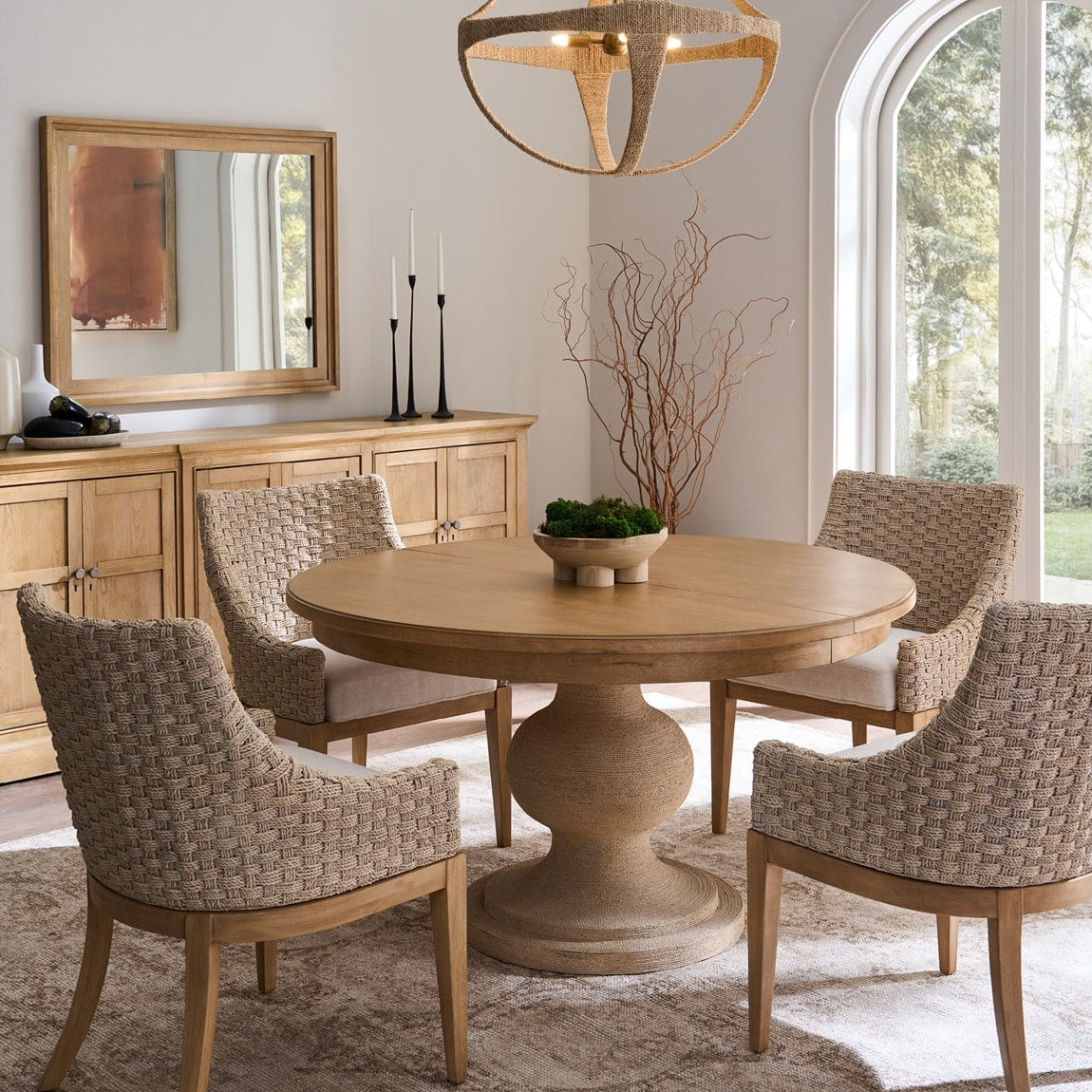 Birchaven Brindle Wrapped Dining Table