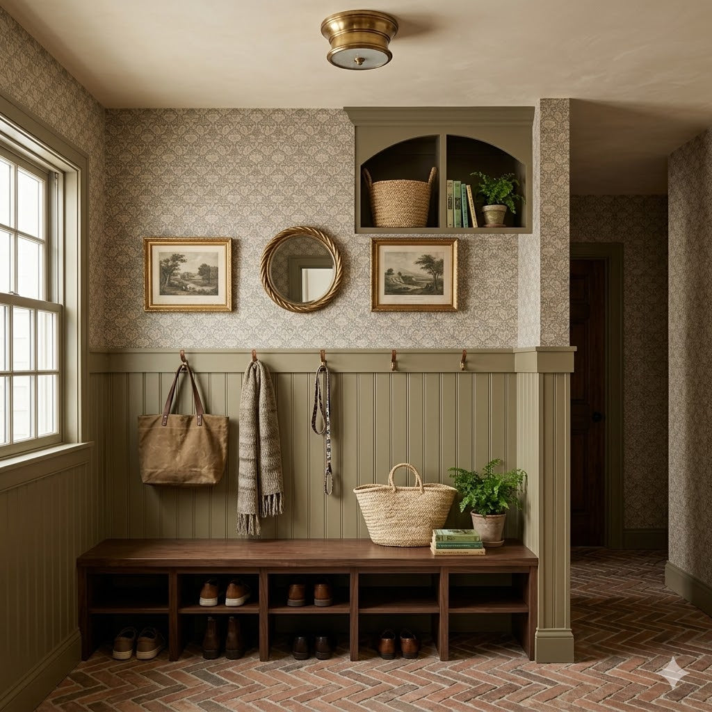 Theodora Peel & Stick Wallpaper by Daphne & Sage