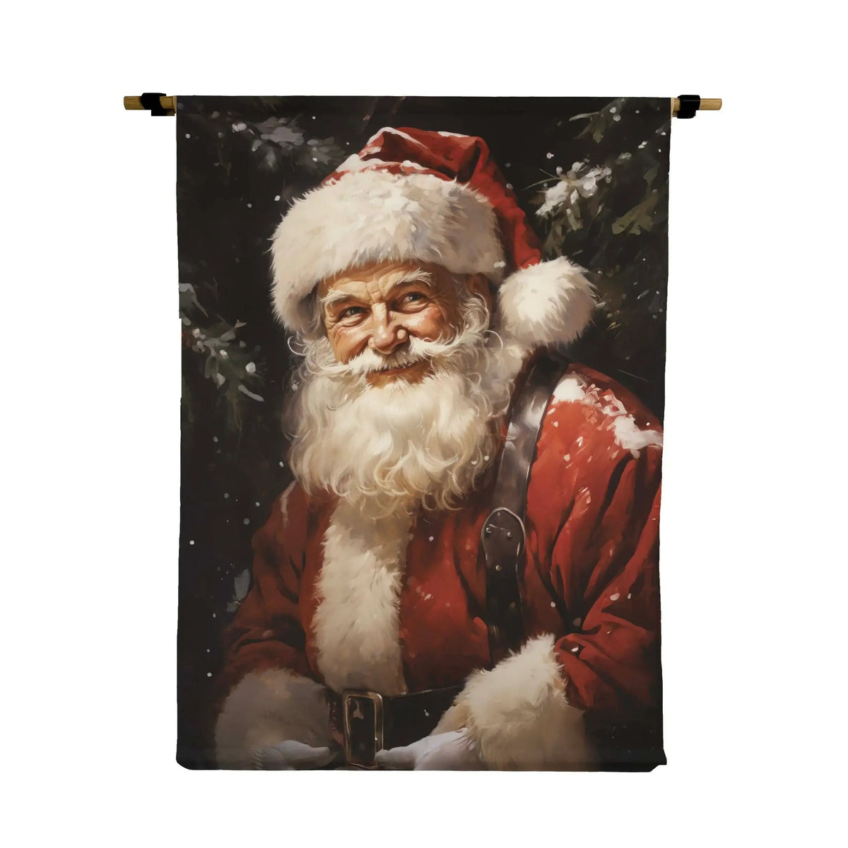 Vintage Santa One Scroll