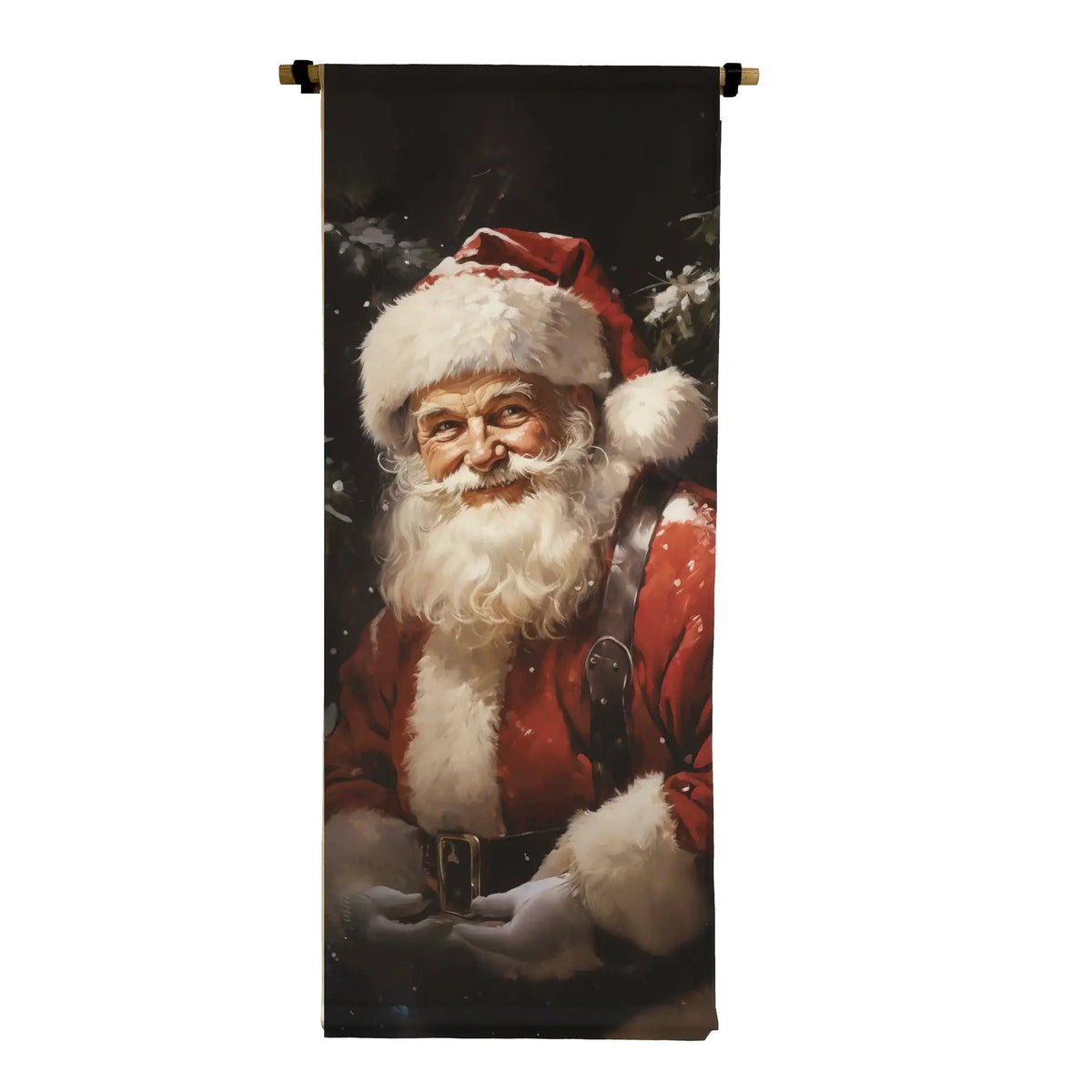 Vintage Santa One Scroll