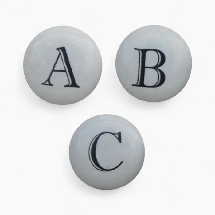 Vintage Alphabet Knob