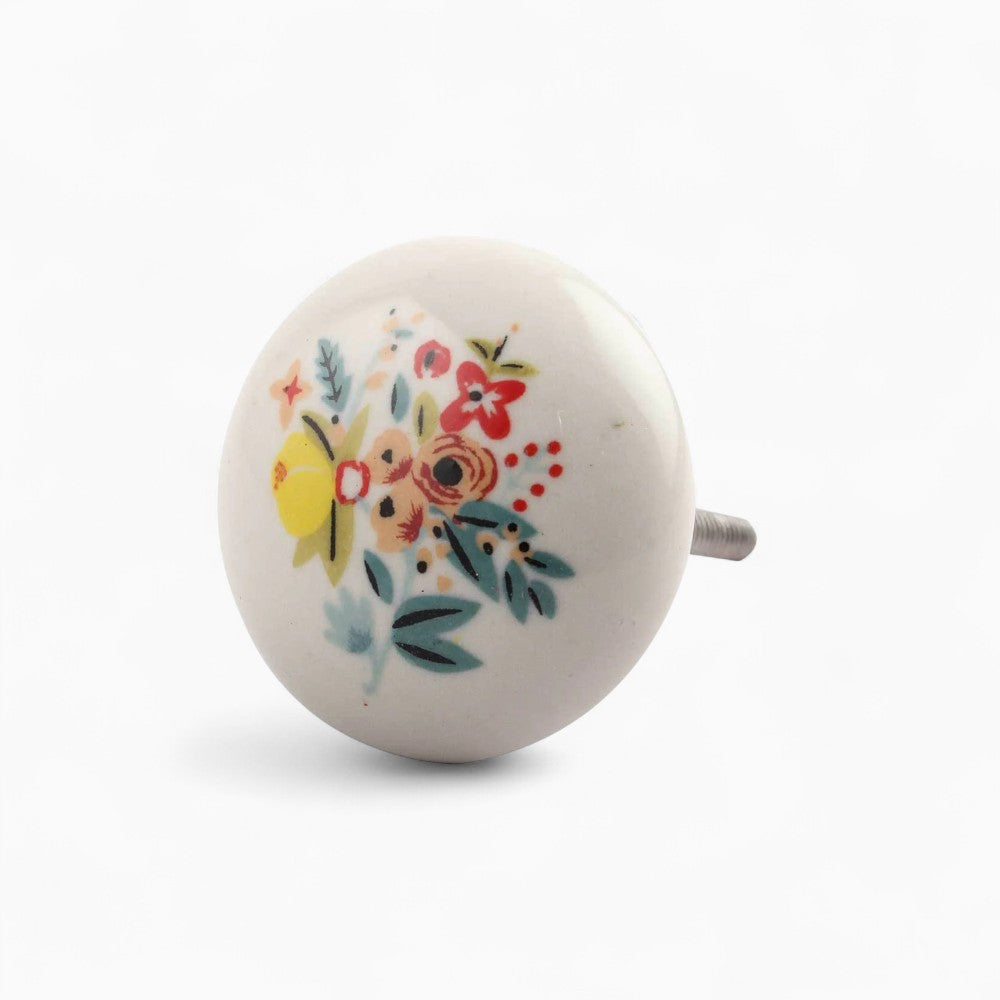 Vintage Floral Knob