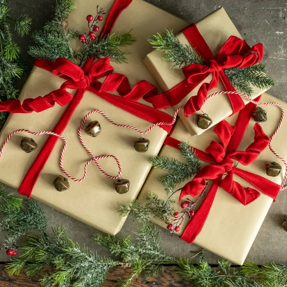 Antiqued Bronze Bell Garland
