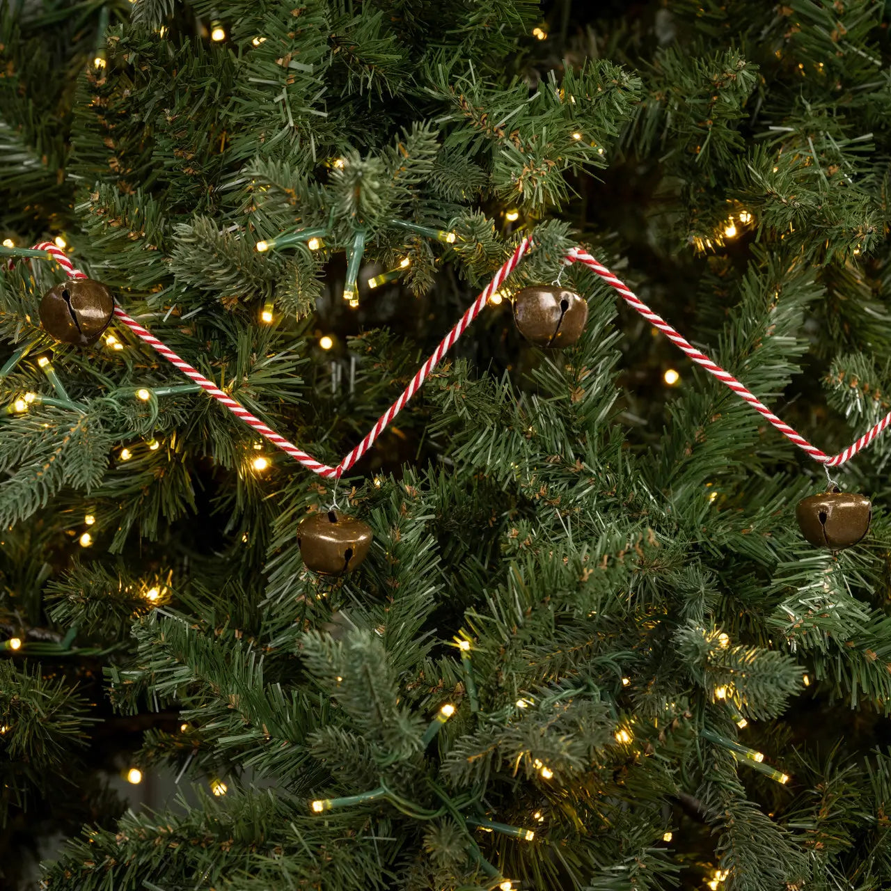 Antiqued Bronze Bell Garland