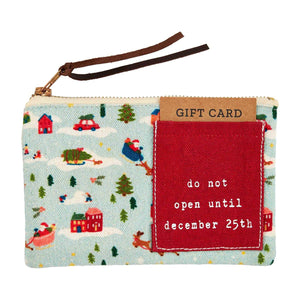 Whimsical Christmas Gift Pouch