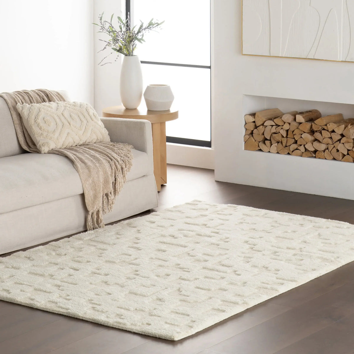 Alora Hand Knotted Wool Rug