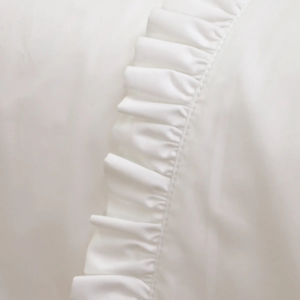 Audrey Ruffle Cotton Percale Sheet Set by Pom Pom at Home