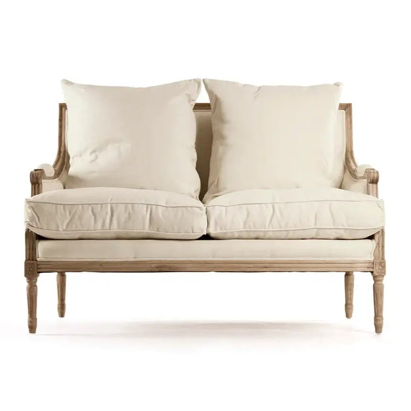Louis Cream Settee