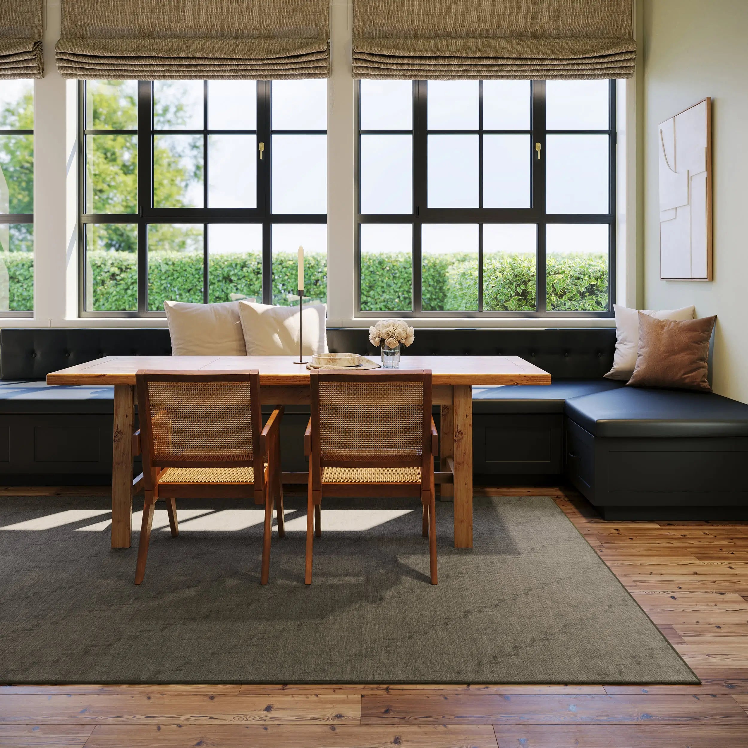 Ivy Soft Floral Machine Washable Rug