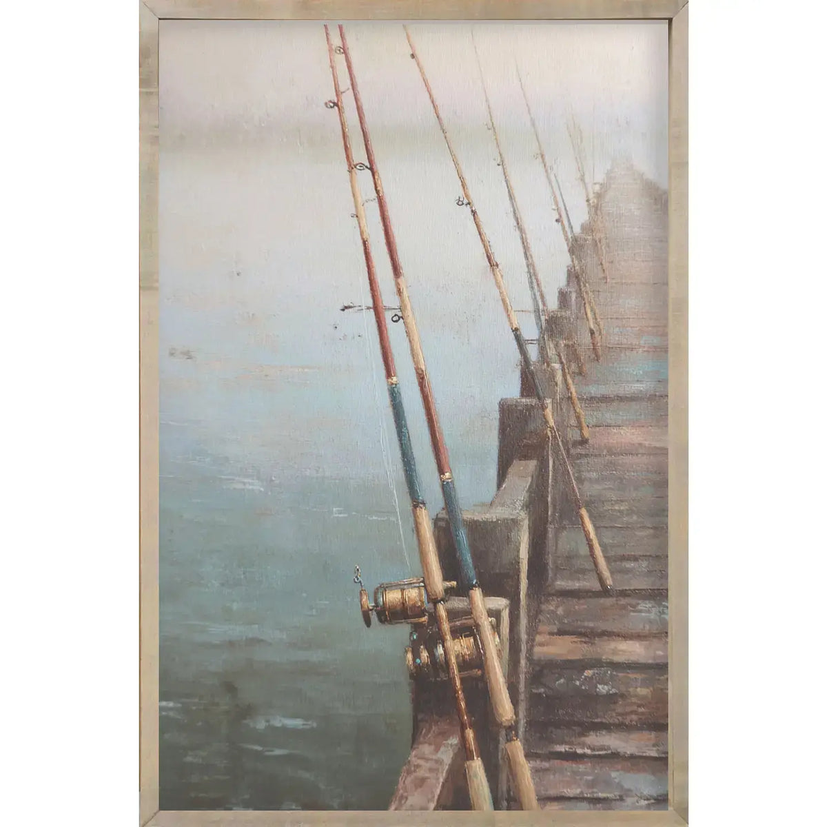 Americana Lake No. 24 Thin Oak Frame