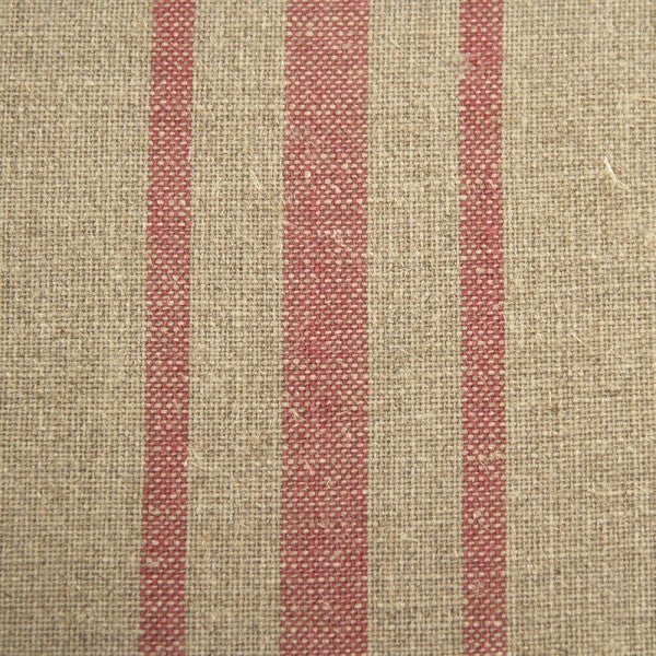 Bastille Red Stripe Love Chair - A Cottage in the City