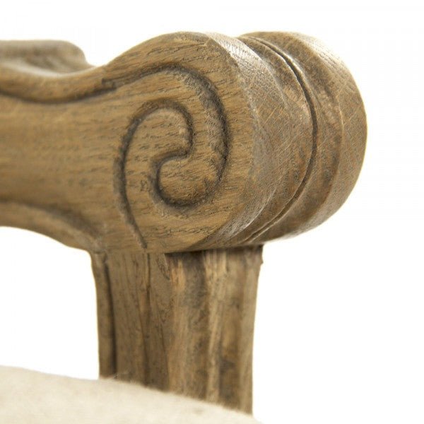 Bastille Red Stripe Love Chair - A Cottage in the City