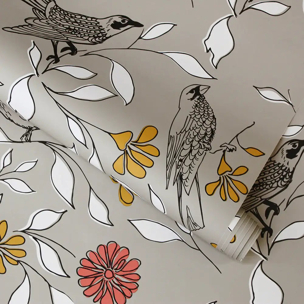 Birds Peel & Stick Wallpaper