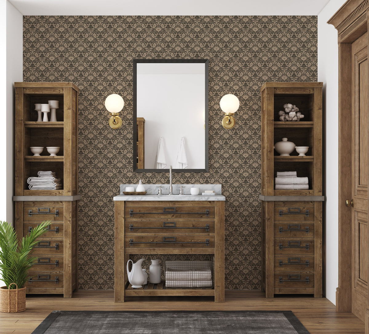 Theodora Peel & Stick Wallpaper by Daphne & Sage