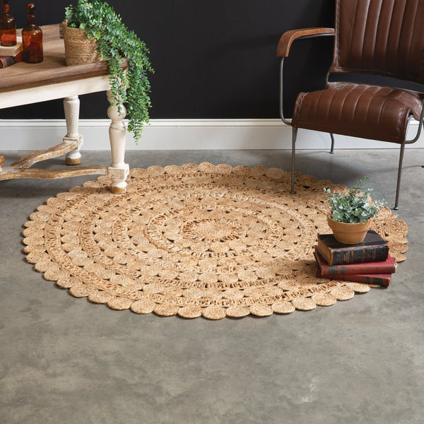 その他 jute rug 2525 circle その他 jute rug 2525 circle Braided Jute Round Rug | A Cottage in