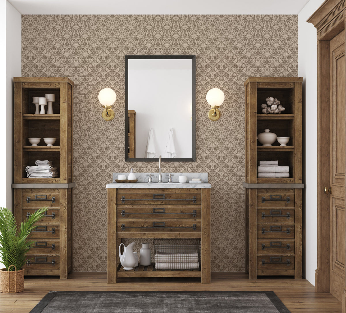 Theodora Peel & Stick Wallpaper by Daphne & Sage