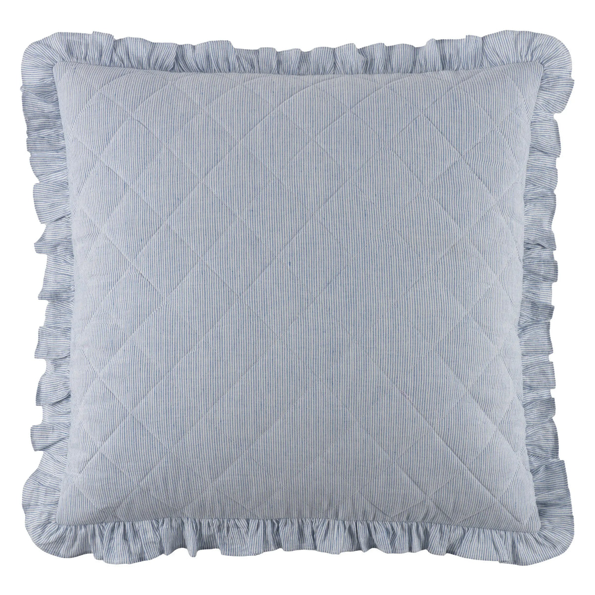 Pine Cone Hill Parris Stripe Linen Quilted Sham