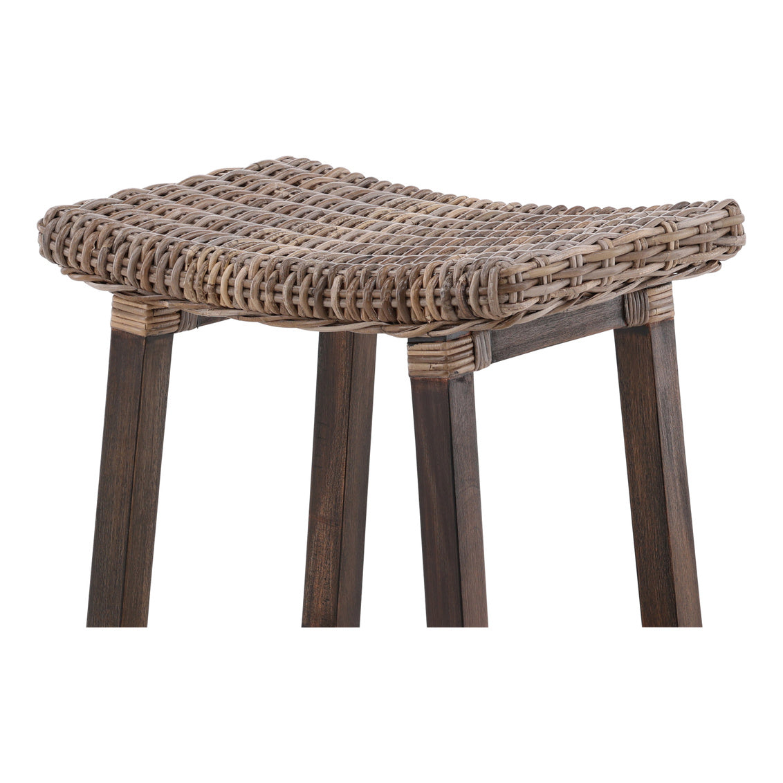 Country Woven Kubu Counter Stool
