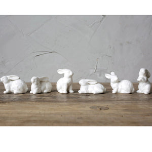 Ceramic Bunnies Boxed Set