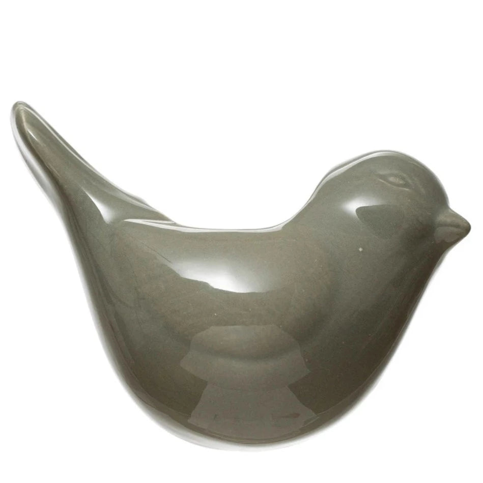 Stoneware Bird Vase With Magnet Set